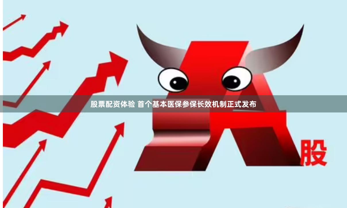 股票配资体验 首个基本医保参保长效机制正式发布