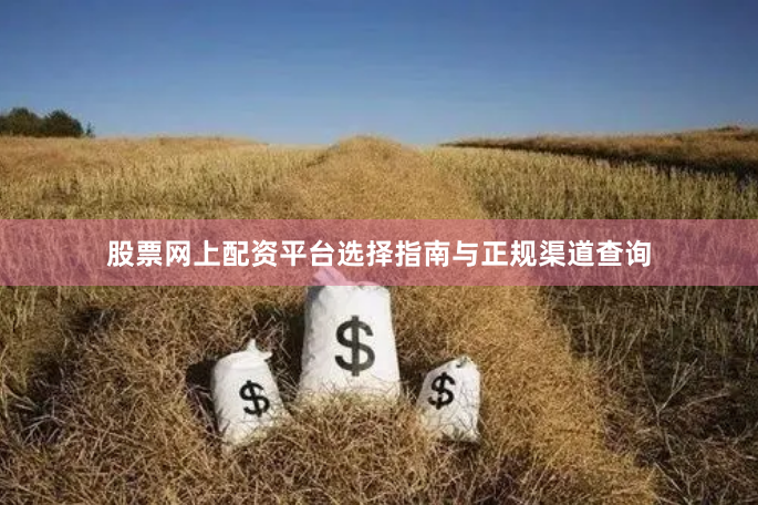 股票网上配资平台选择指南与正规渠道查询